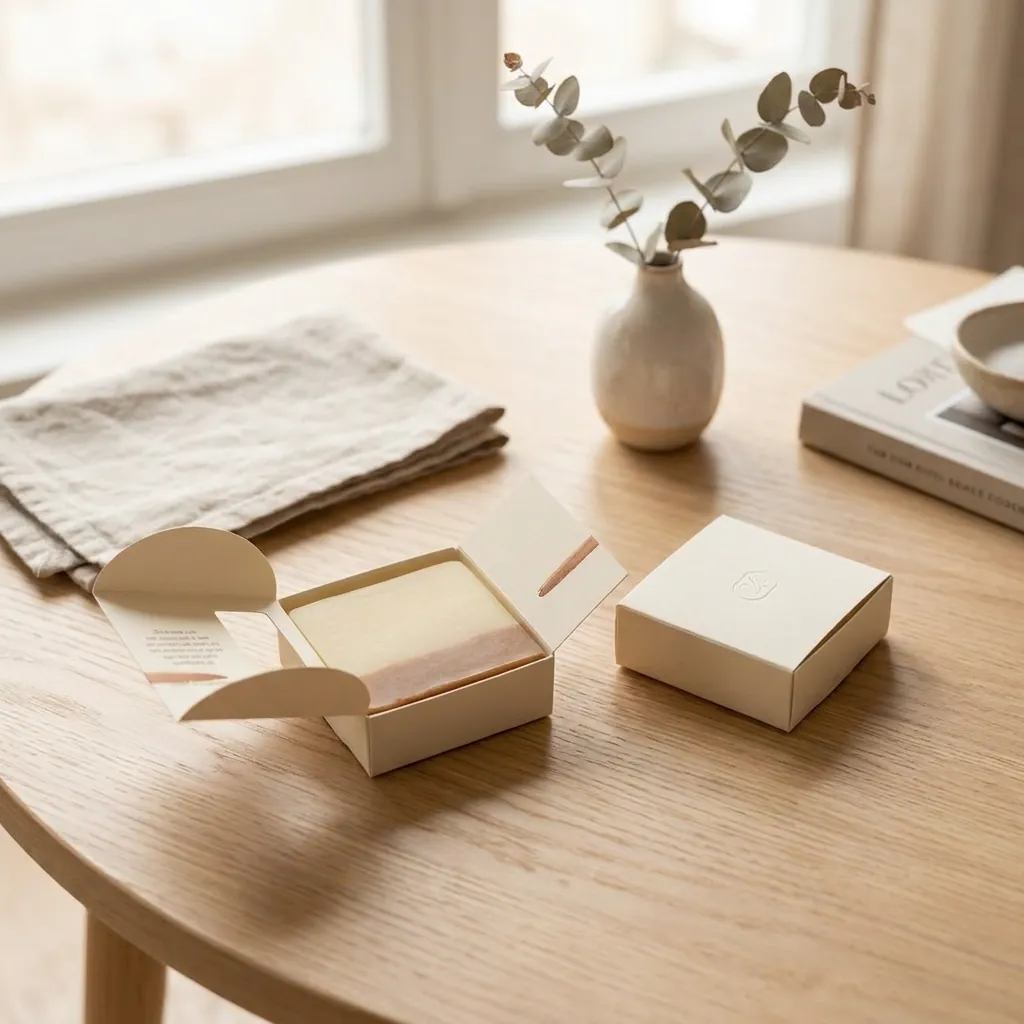 Slide Out Soap Retail Box with Tray 3