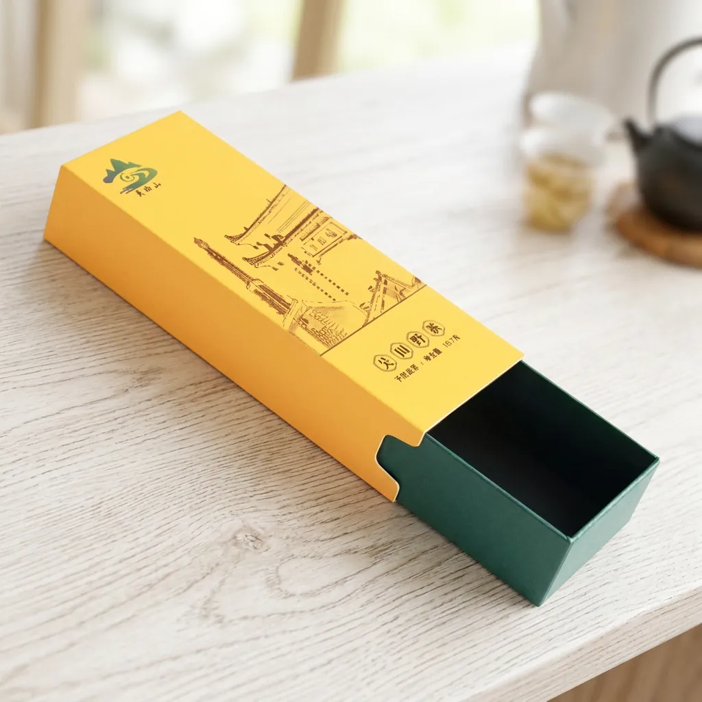 Custom Tea Artisan Sleeve Tray Box 1