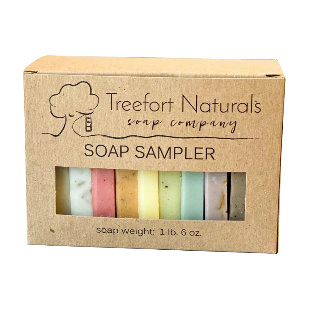 Custom Kraft Sampler Window Soap Box