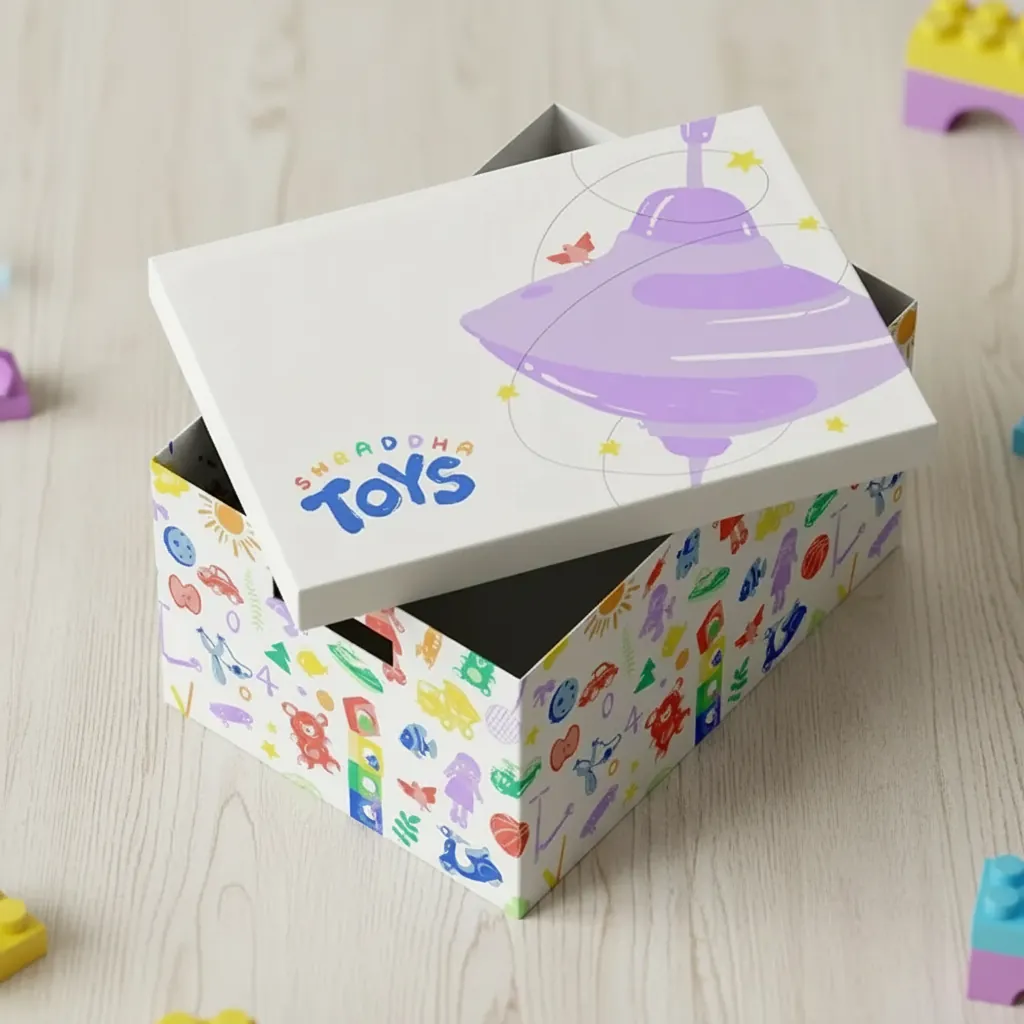 Custom Printed Two-Piece Toy Retail Box
