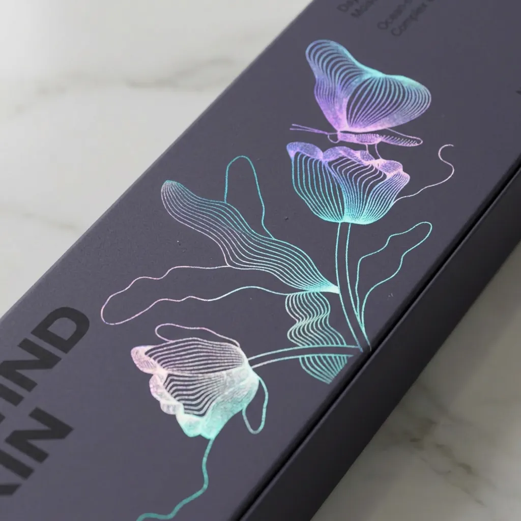 Fine-Line Foiling Creates Visual Tension