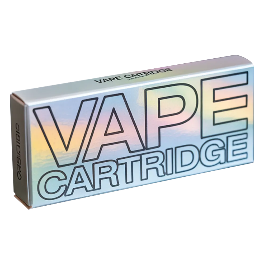 Custom Holographic Vape Cartridge Display Box