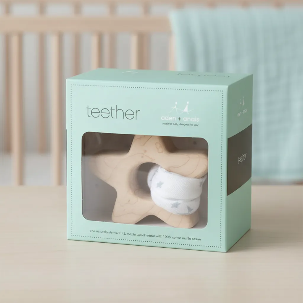 Clear Window Retail Box for Teethers