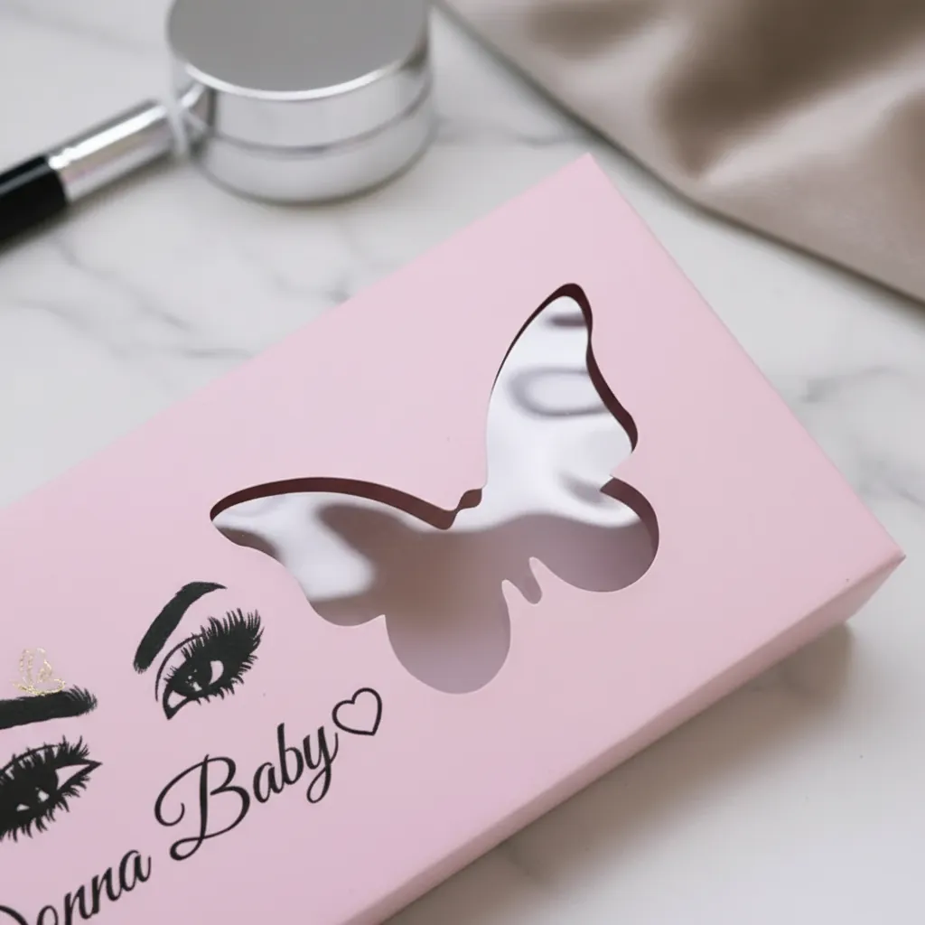 Custom Butterfly Die-Cut Window Tuck Box 2