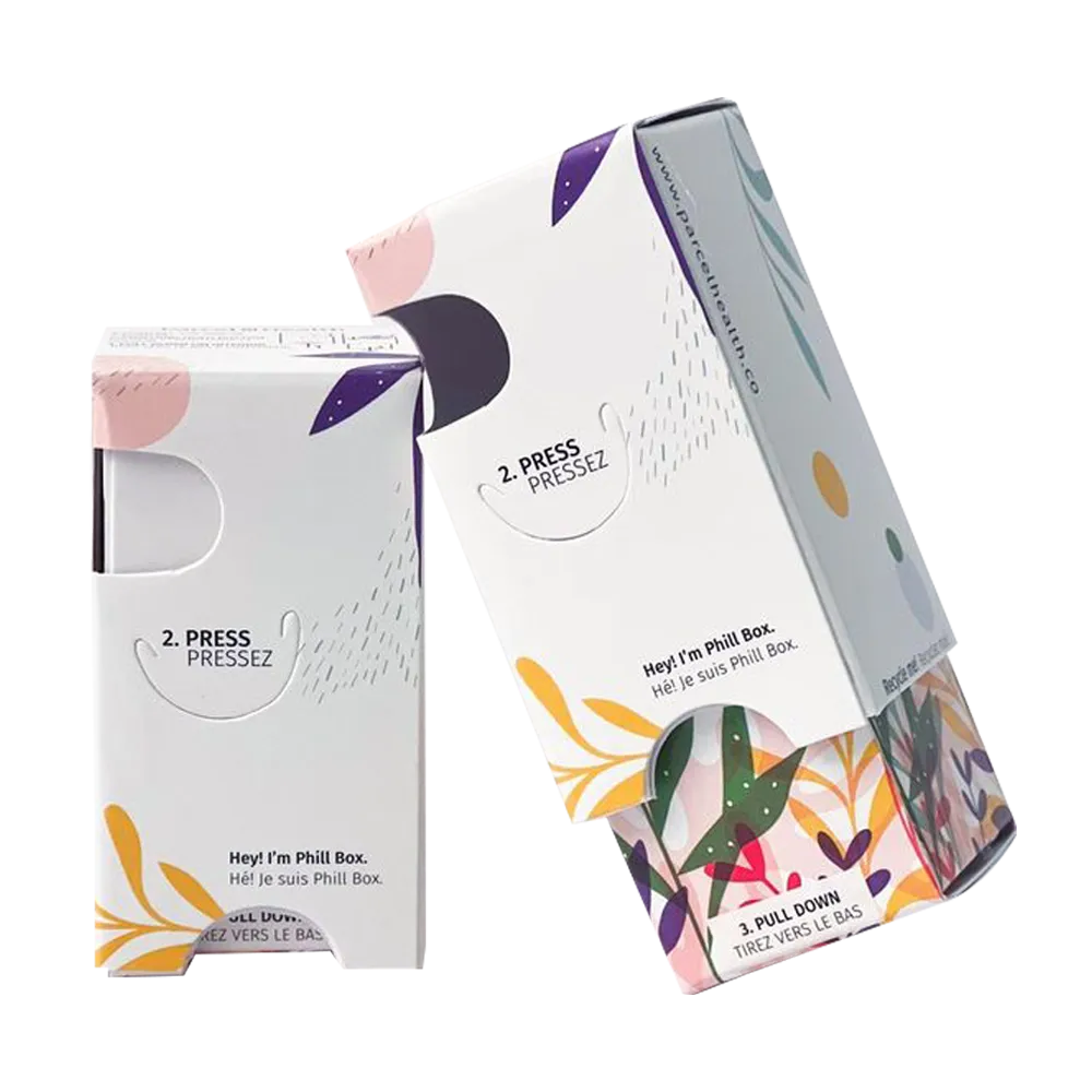 Child-Resistant Dispenser Pharma Folding Carton