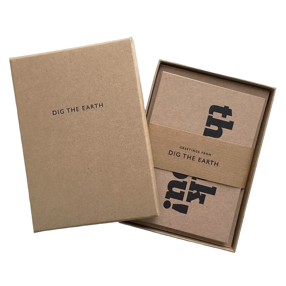 Foil Stamped Notebook Retail Box
