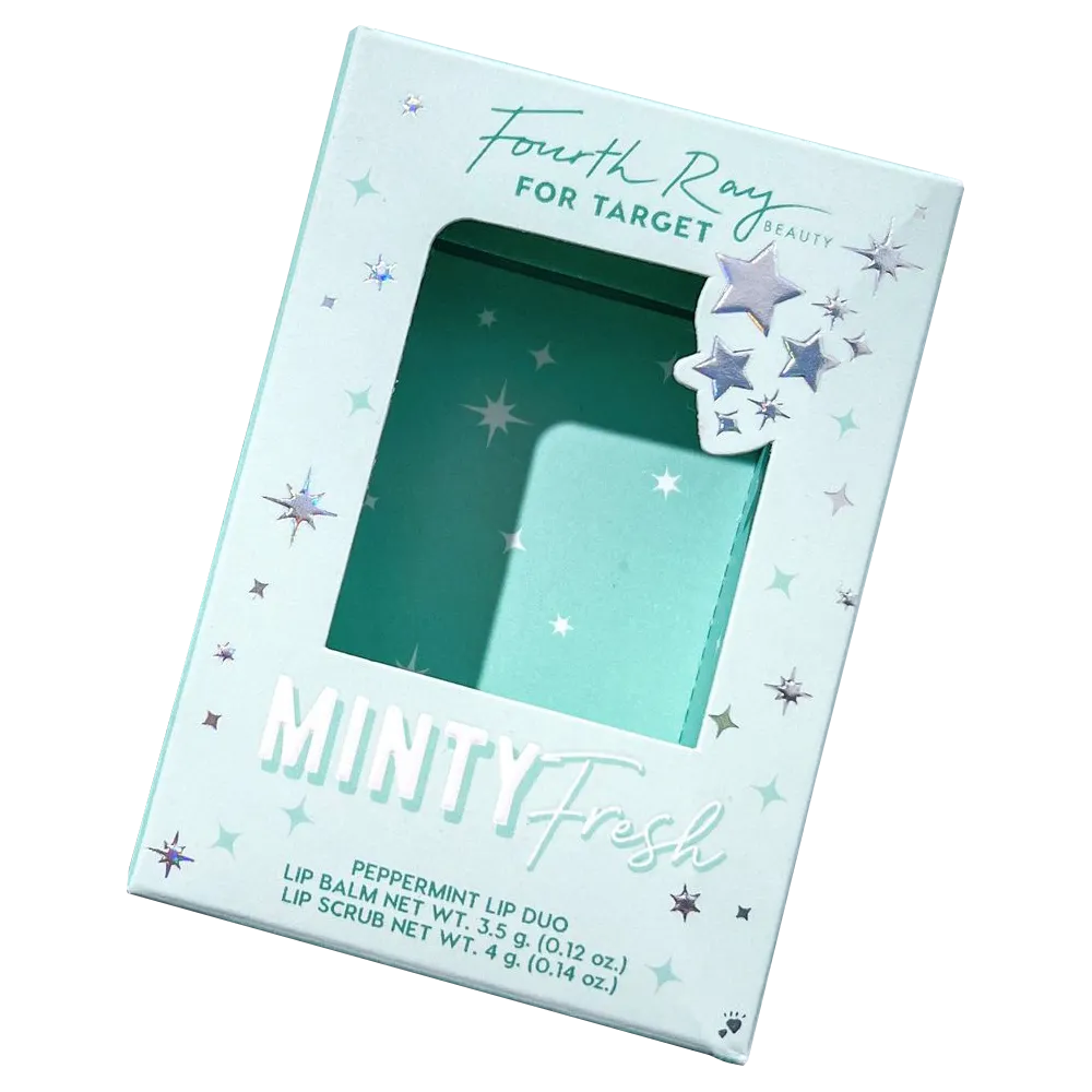 Holographic Foil Die-Cut Window Box